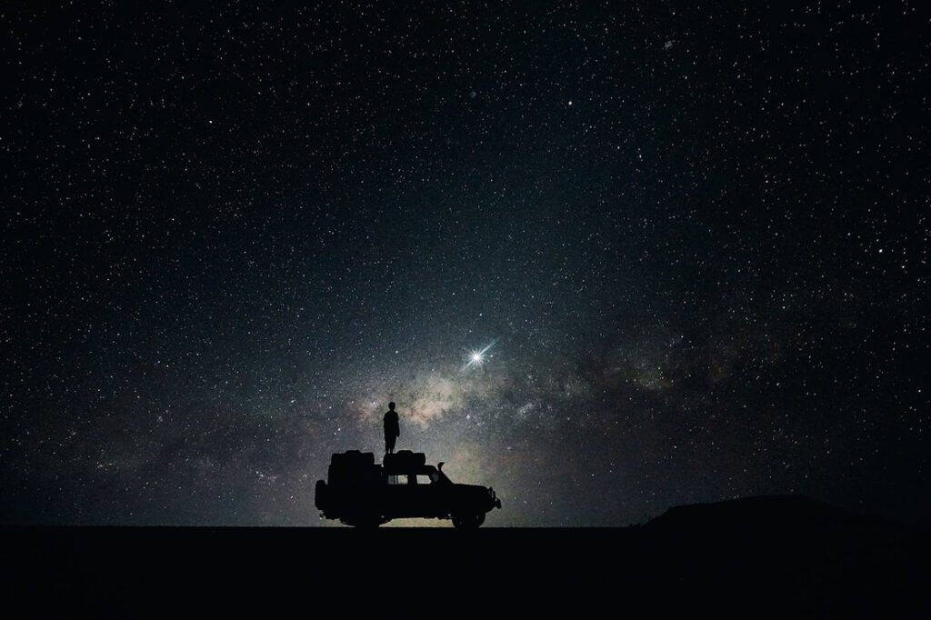 Night Time Safaris offering beautiful stargazing opportunities.