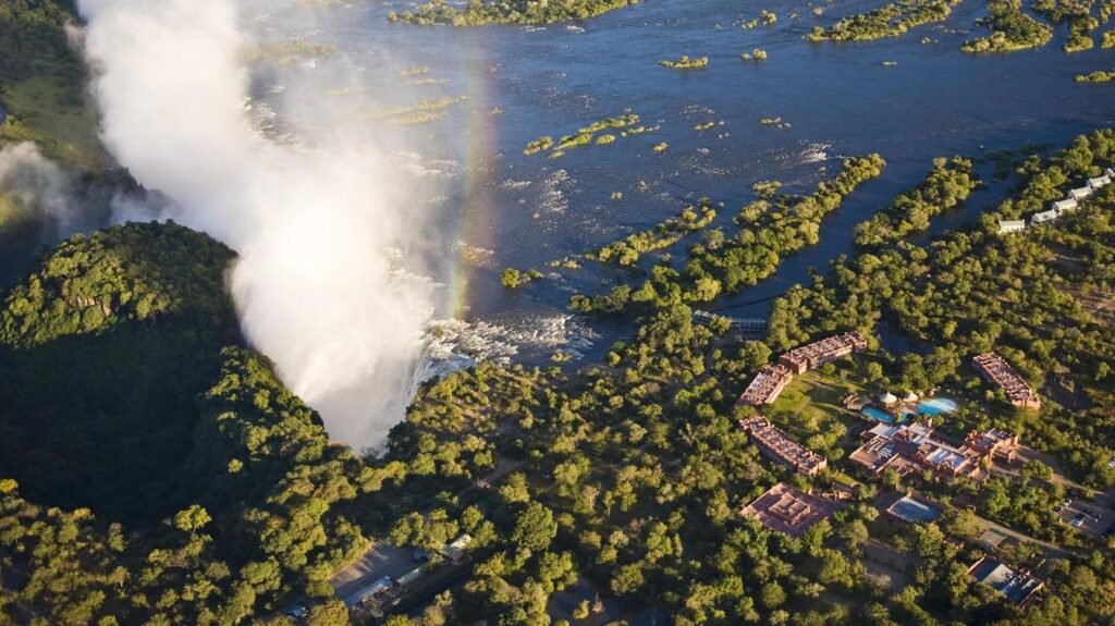 avani victoria falls aerial view