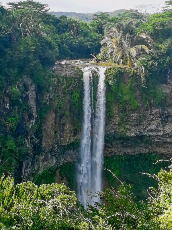 Chamarel Waterfall is the tallest single-drop waterfall in Mauritius