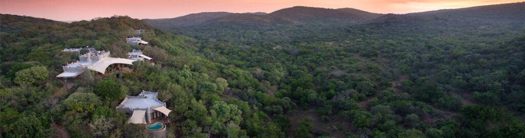 andBeyond Phinda Private Game Reserve Aerial View