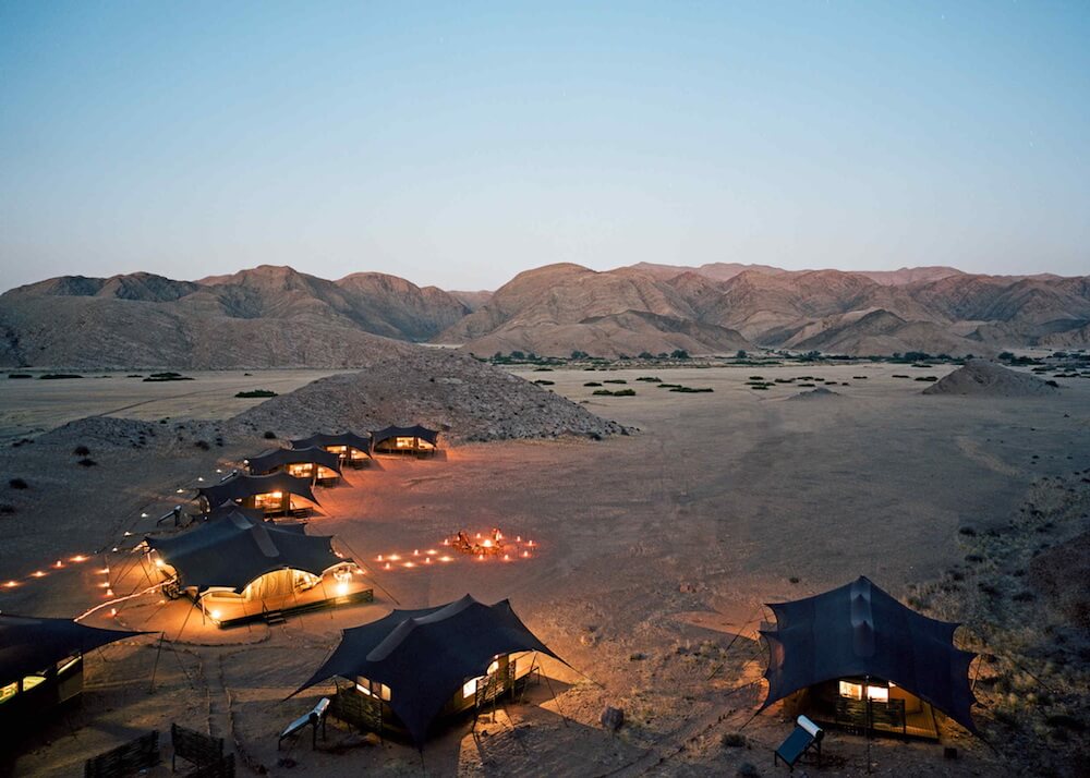 Hoanib Valley dusk view