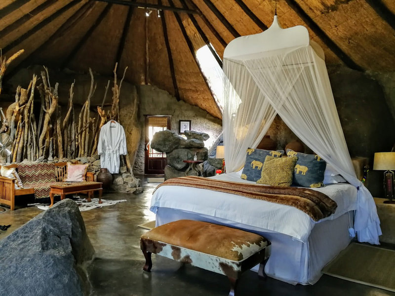Matobo's Amalinda Lodge Accommodations, this being one of the ensuite rooms.