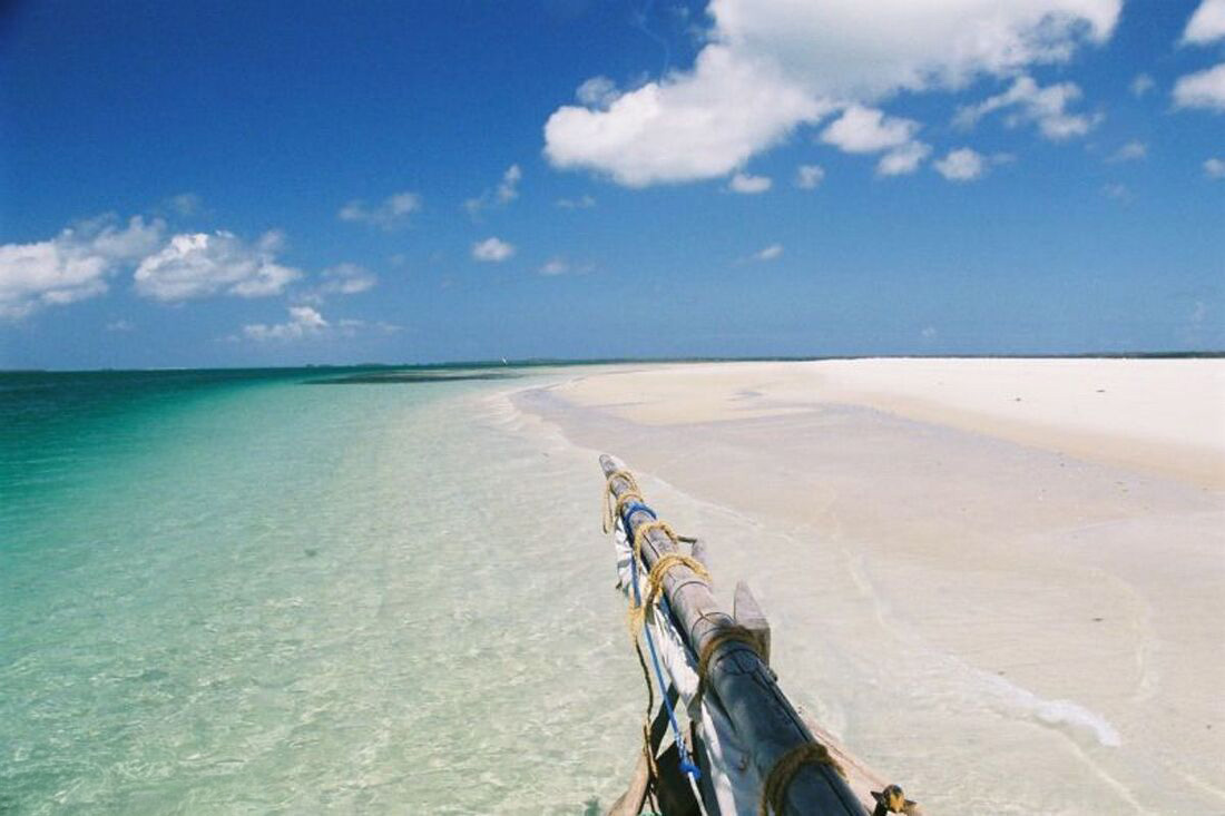 Mafia Island, Tanzania - A stunning view of the beach coast, showcasing pristine sands and azure waters as the main destination picture.