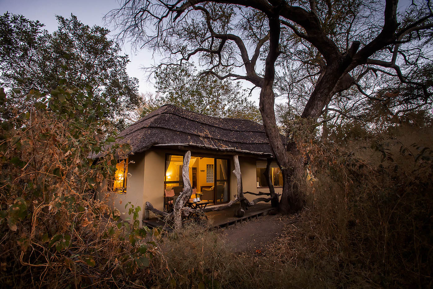 Maun's Thamo Telele accommodation chalets.