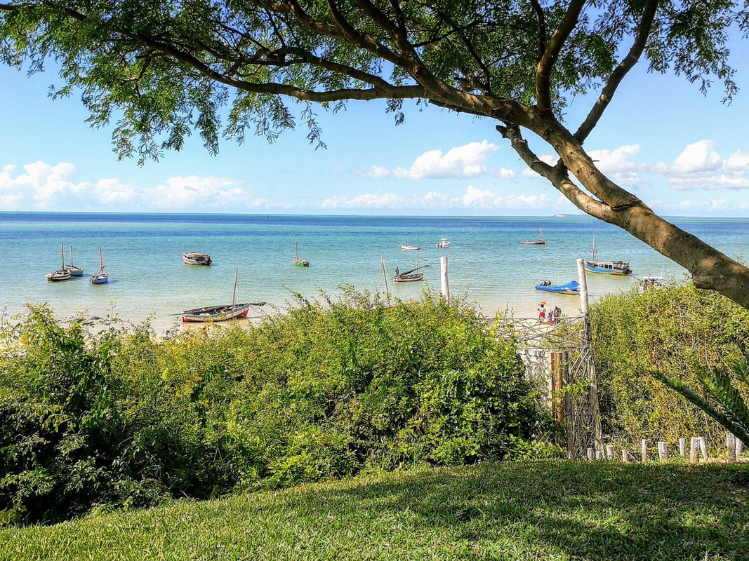 Mozambique - Stunning coastal views with turquoise waters and golden sands