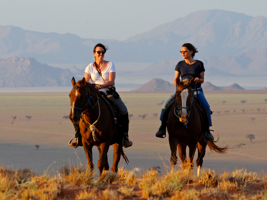 Horseriding pair exploring NambiRand
