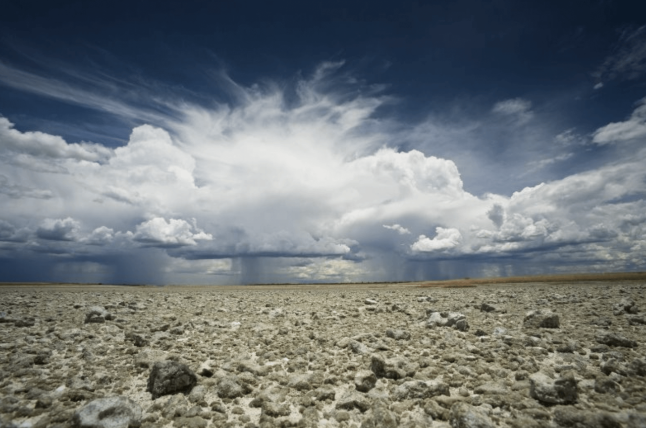 Makgadikgadi salt pans, Botswana