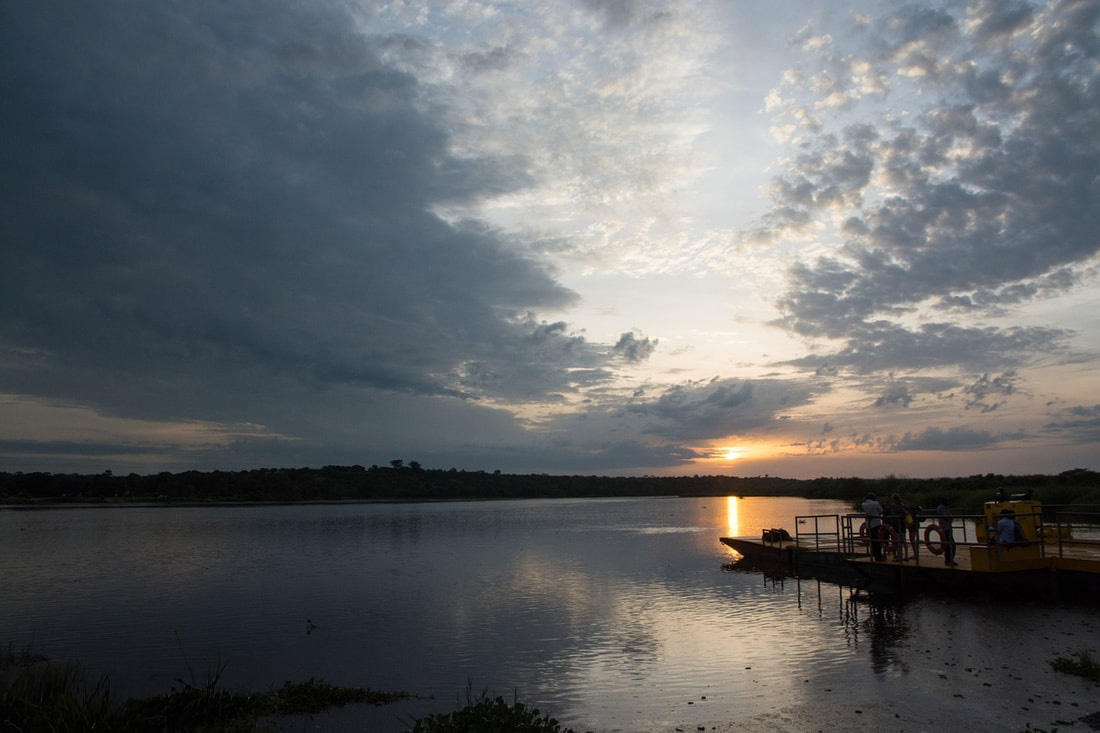 Murchison Falls National Park, Uganda - Serene Lake View with Lush Surroundings