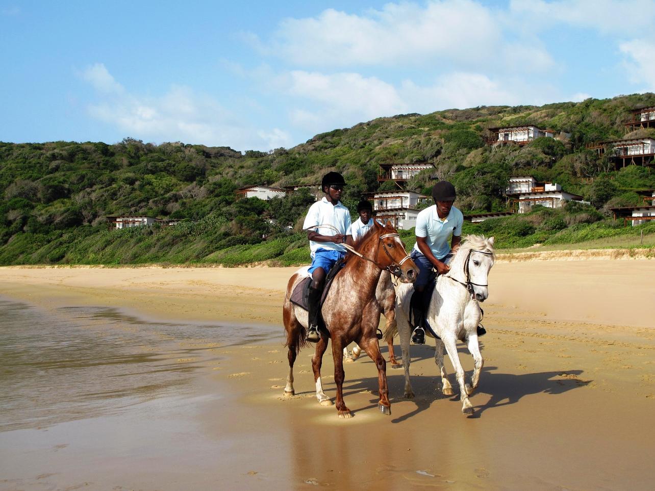 Horseriding on Ponta Do ouro beach