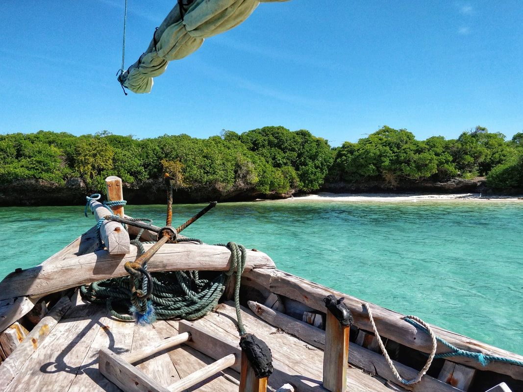 Mafia Island Activities: Illustrating the turquiose waters and tropical beach