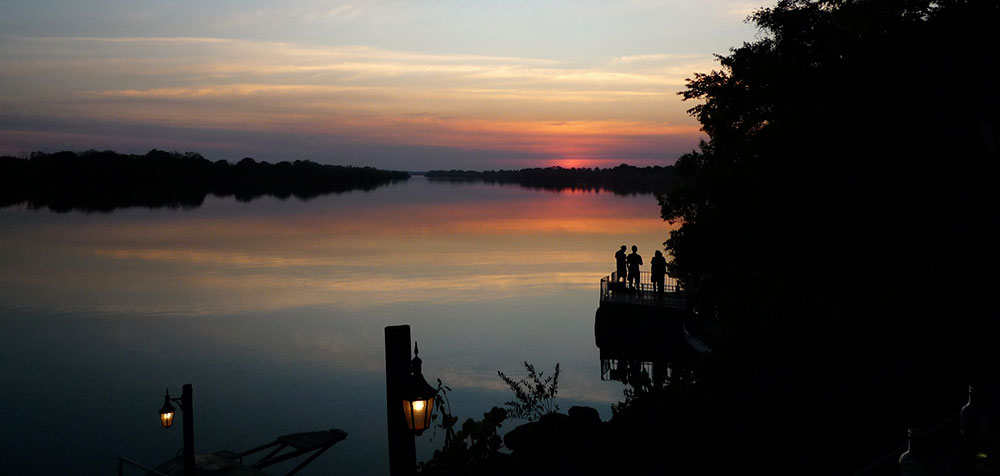 Livingstone Sunset on the Zambezi