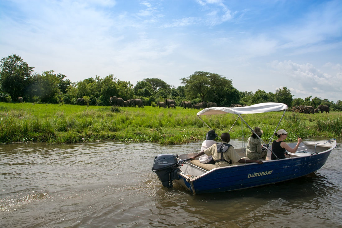 Murchison Falls National Park Boat cruise.