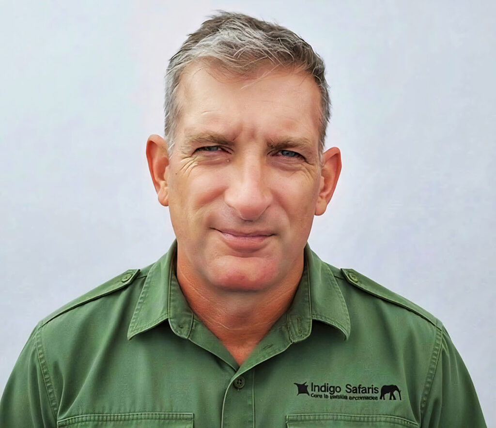 Founder of Indigo Safaris, Christopher Bartlett