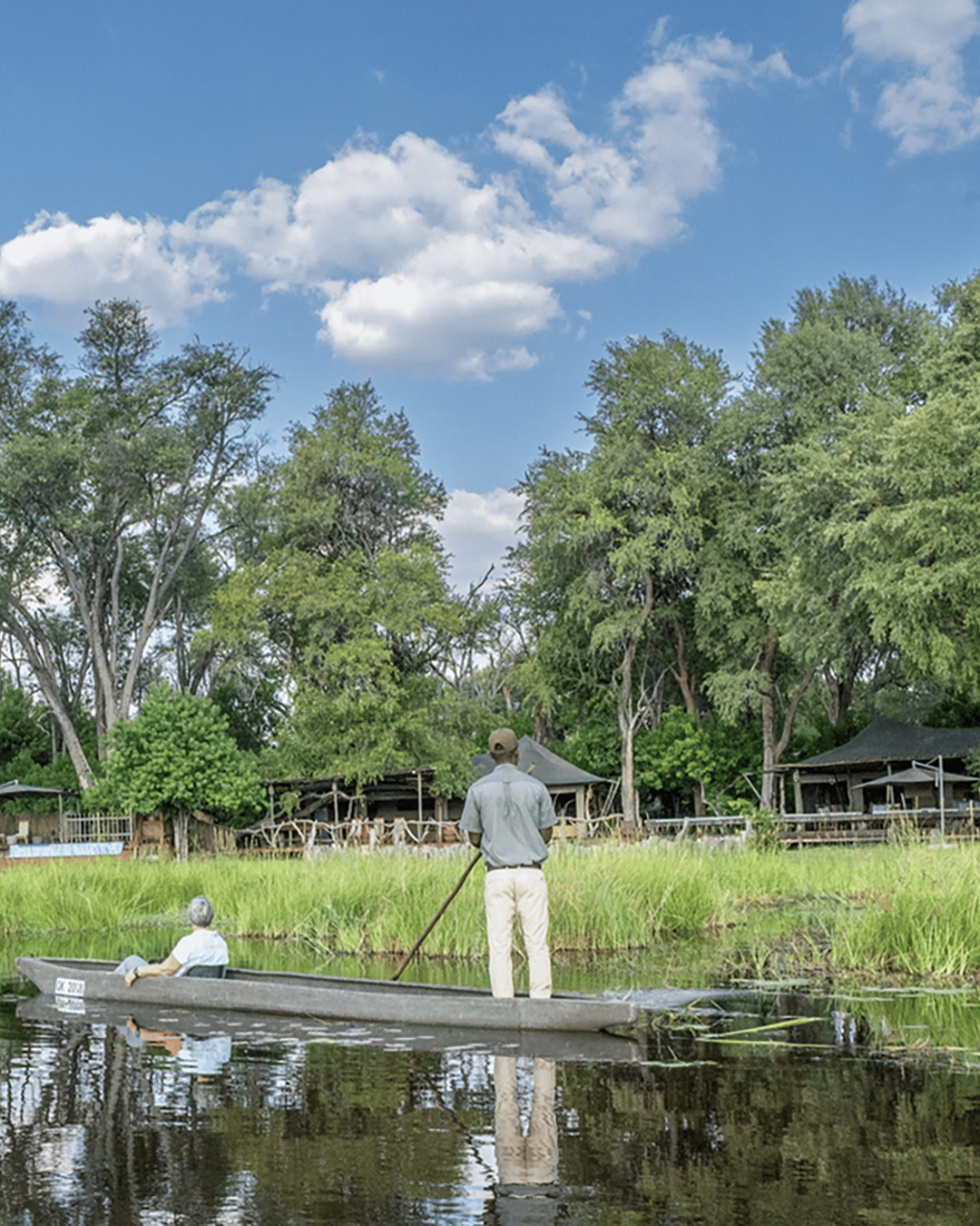 Mokoro Experience at Saguni Safari Lodge in Botswana.